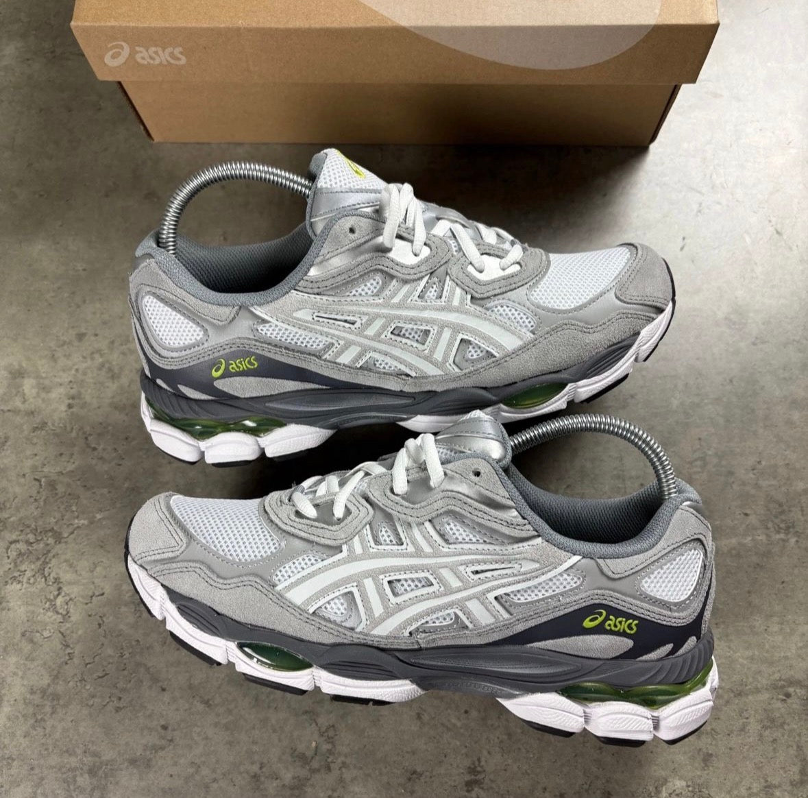 Asics Gel NYC White Glacier Grey